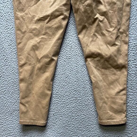 Tommy Hilfiger Pants Womens Size 14W Brown Gramercy Ankle Tapered - Picture 9 of 14